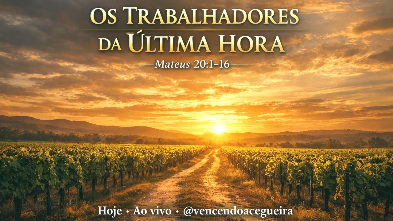 OS TRABALHADORES DA ÚLTIMA HORA | Mateus 20:1–16