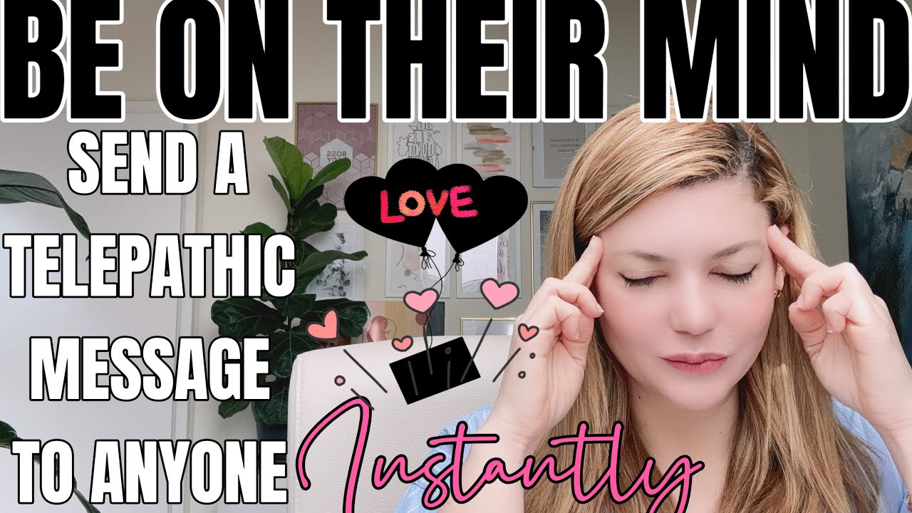 TELEPATHY To Make Your Crush Go Crazy Over You EVEN If You Are Apart!