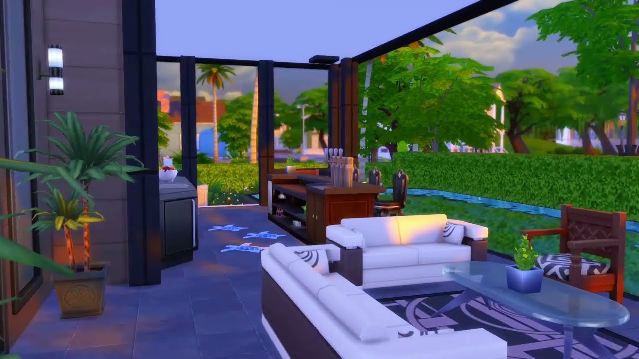 The Sims 4 Modern Home Showcase | Spacious & Bright Home Design #thesims4