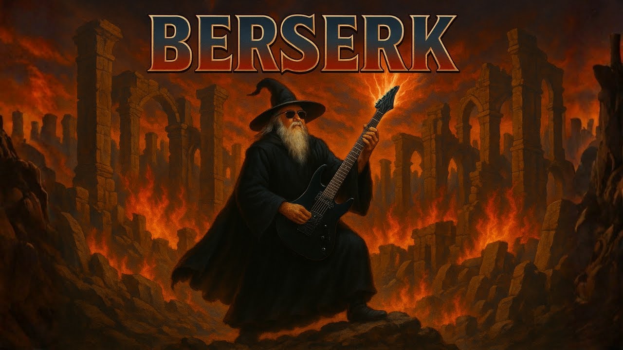 Music to Enter Berserk Mode | Savage Heavy Metal Riffs & Retro SynthWave Power (LIVE)