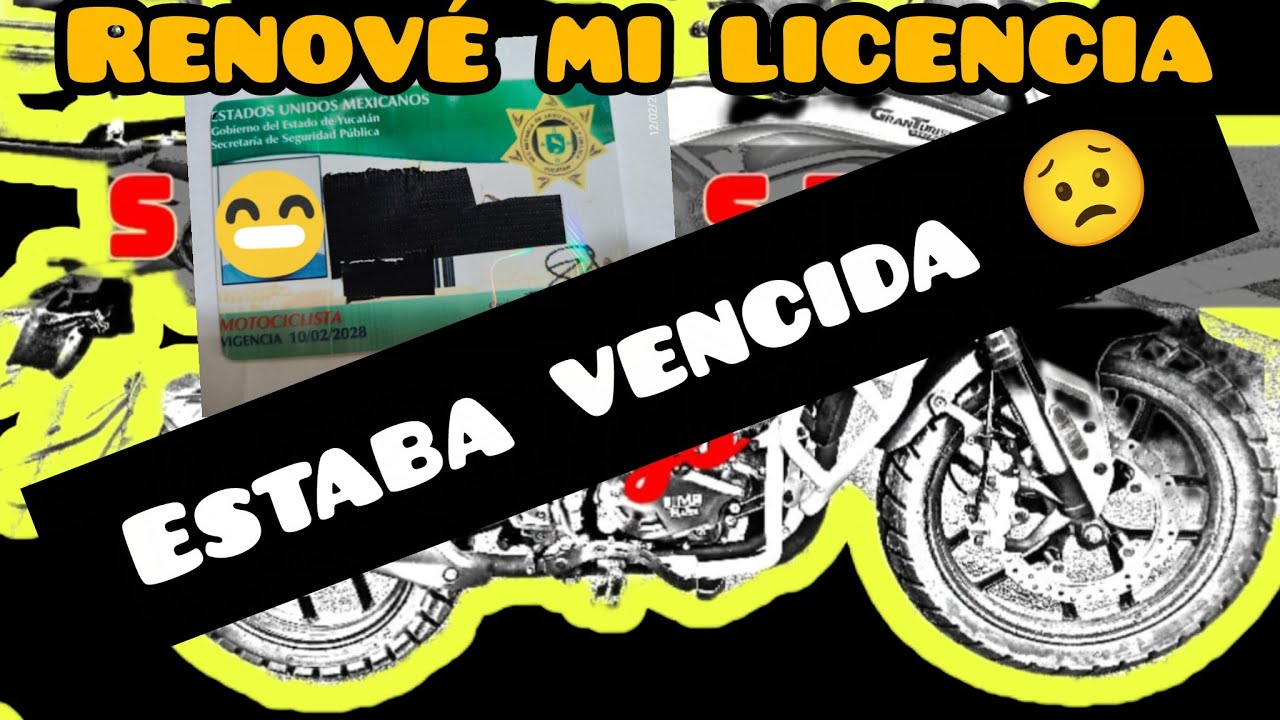 Licencia vencida, que mal 😬. Que requisitos?