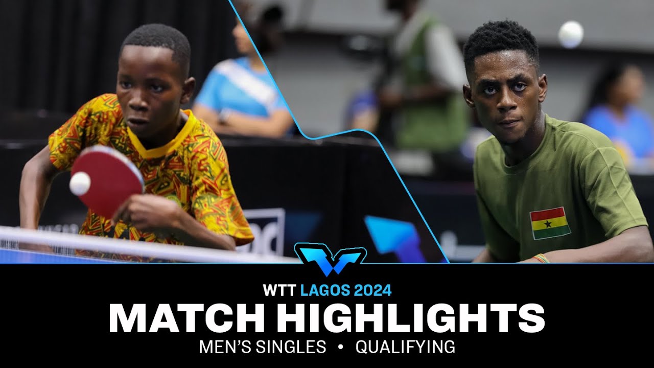 Richard Ofori vs Israel Aklie | MS QUAL | WTT Contender Lagos 2024