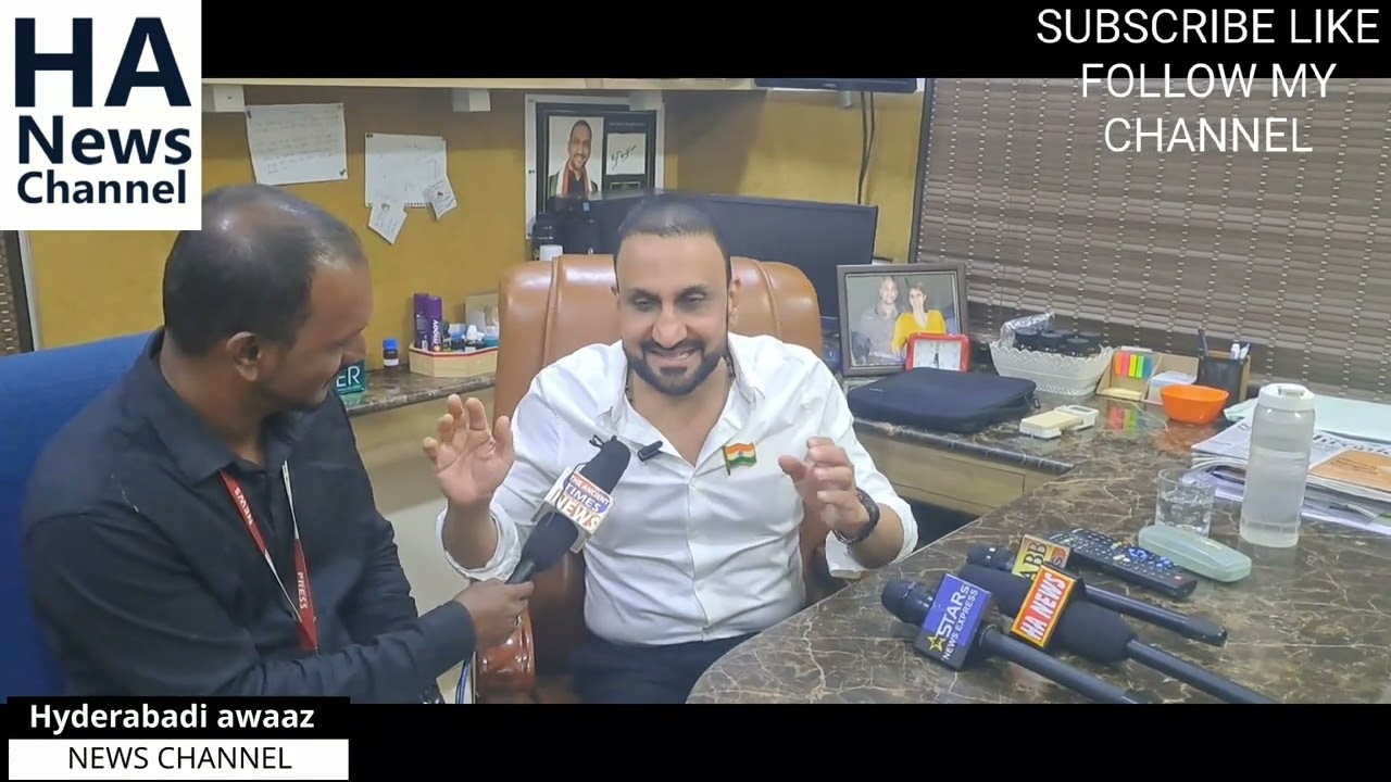 Nampally MLA candidate Feroz khan interview