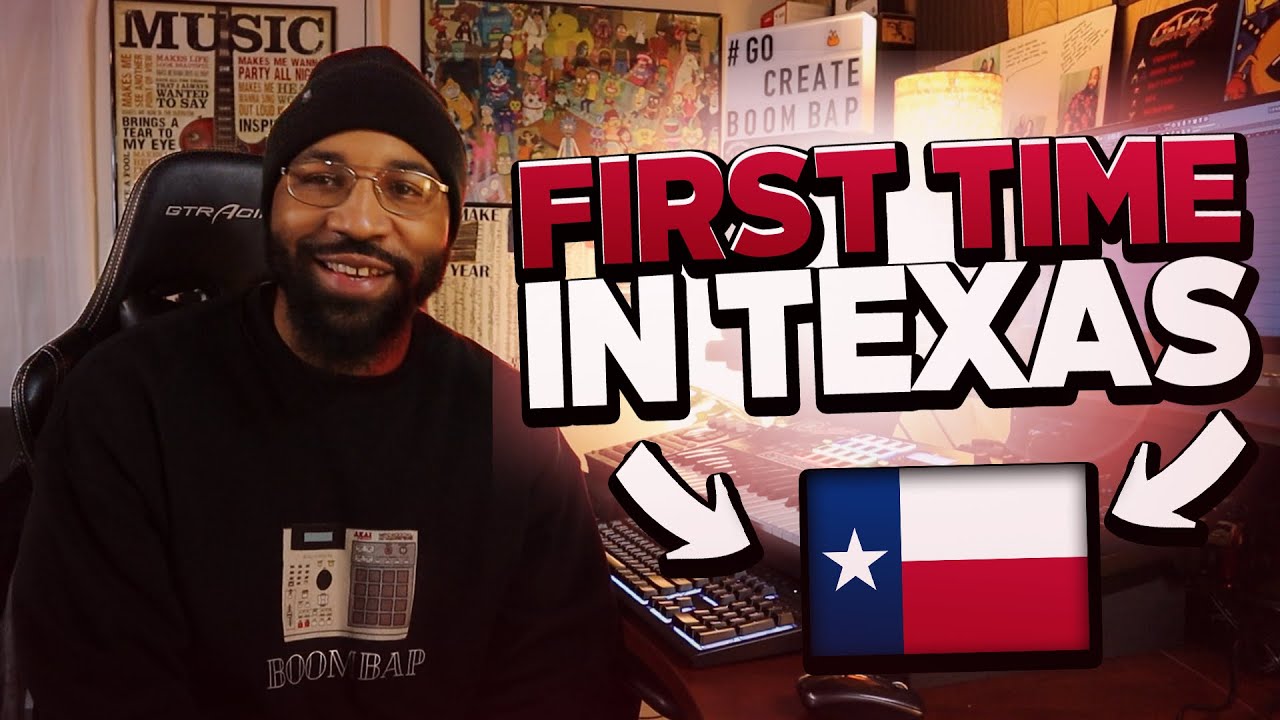 first time in texas (making a boom bap beat)