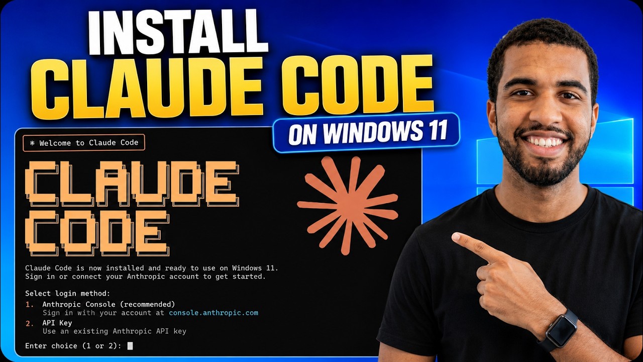 Как установить Claude Code на Windows 11 | Как настроить Claude Code (2026)