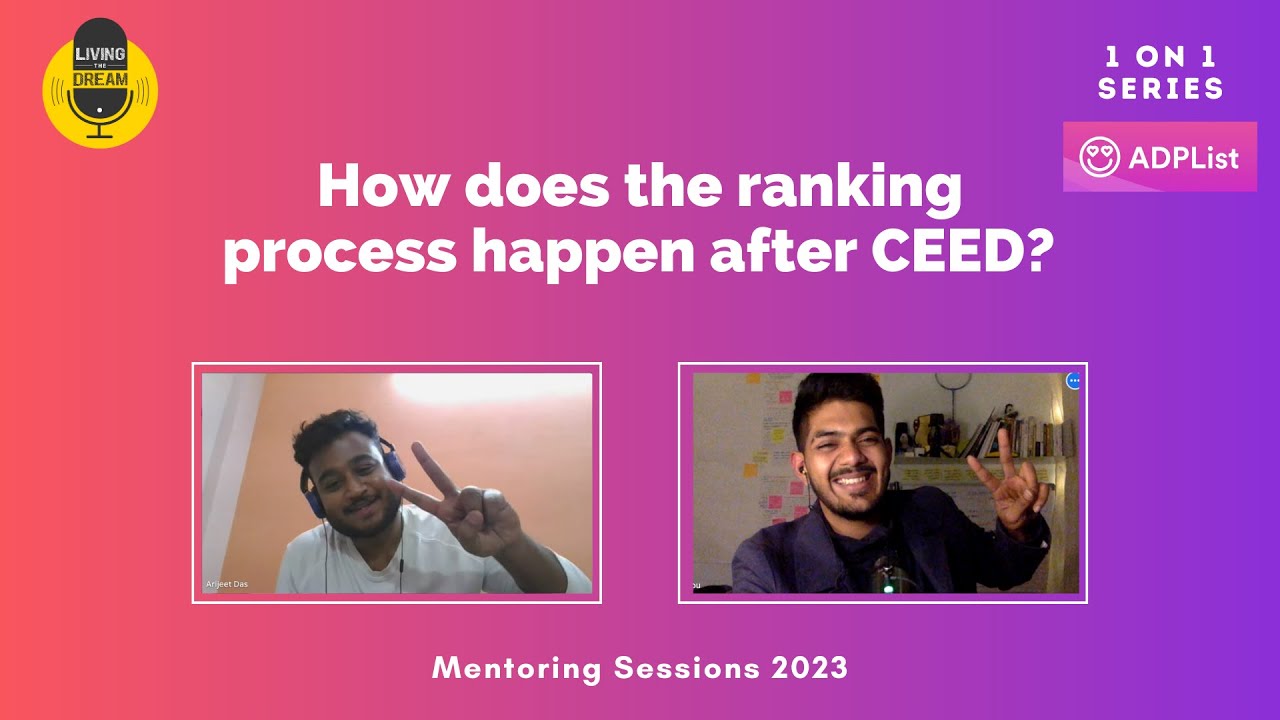CEED ke baad rankings kaisi hoti hai? Process kya hota hai?