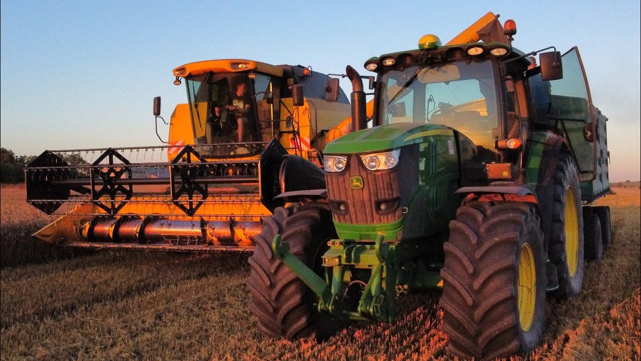 ✮Żniwa Pszenicy 2022 z NH! | ✔ New Holland TC5070 ✮ John Deere 6195M✮