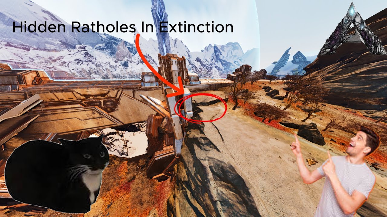 5 More Hidden Ratholes and Starter Spots On Extinction | Ark: Survival Ascended