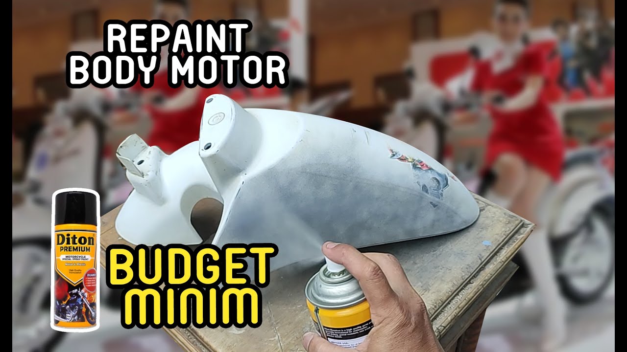 REPAINT BODY MOTOR BUDGET MINIM (scoopy karbu)