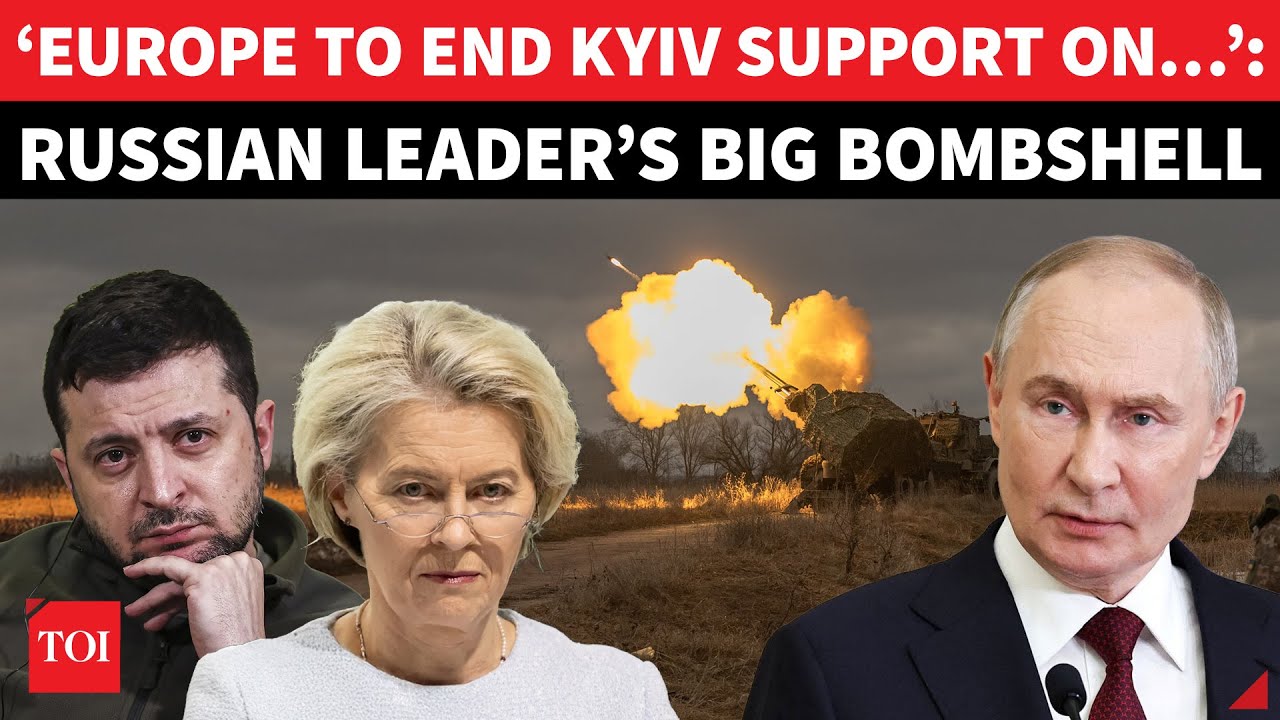 ‘END OF EU SUPPORT FOR KYIV ON…’: Russian Leader’s Shocker After Germany’s Big Move | Watch