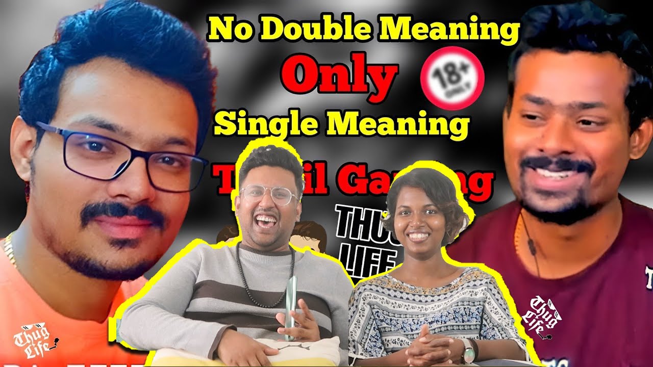 Tamil Gaming DOUBLE MEANING Thug Life 01 😂 | Ramstk Family@thambipovoma
