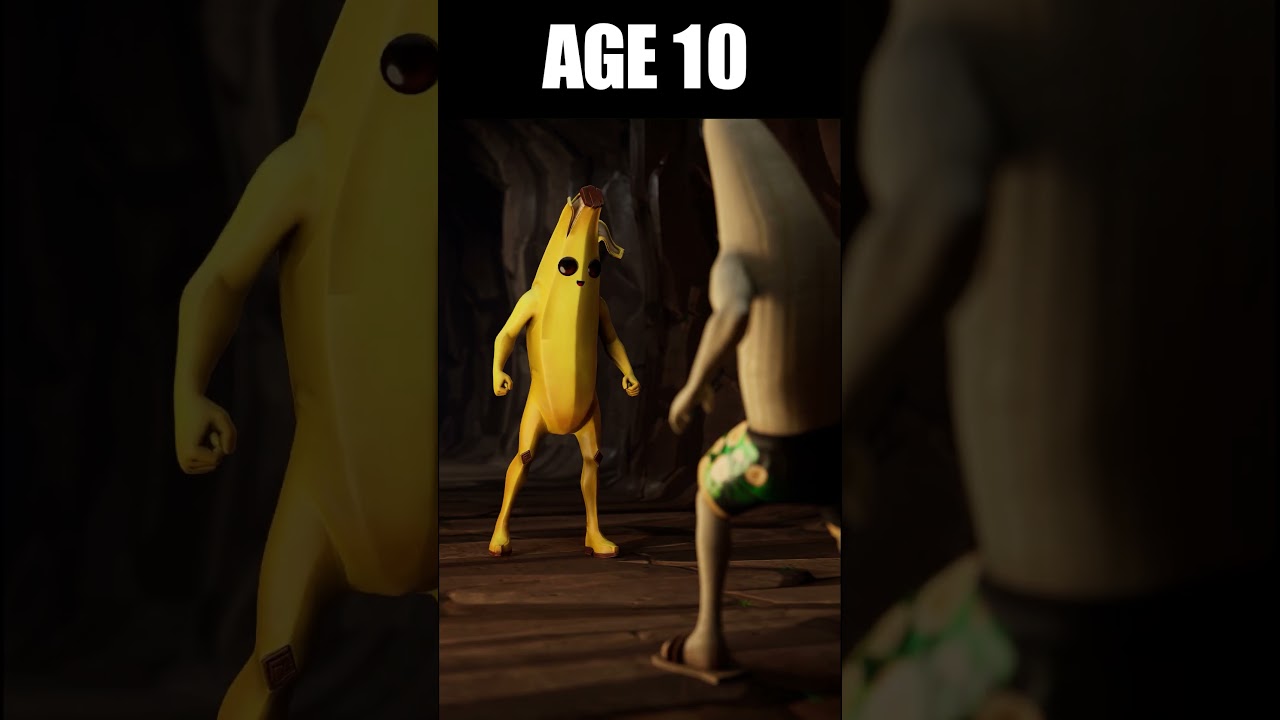 Age of Peely in the Cave - Fortnite Animation