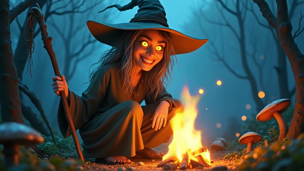 The Bog Witch’s Fire 🔥 | Spooky Funny Witch Song (Dark Fantasy Music)