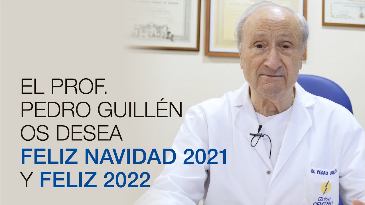 El Prof. Pedro Guill&eacute;n os desea Feliz Navidad 2021 y pr&oacute;spero a&ntilde;o 2022