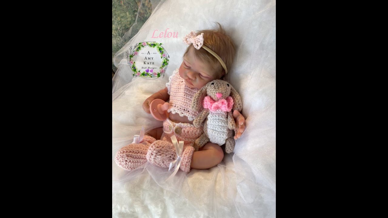 👶 🍼 🧷 New - Silicone Baby Girl Lelou