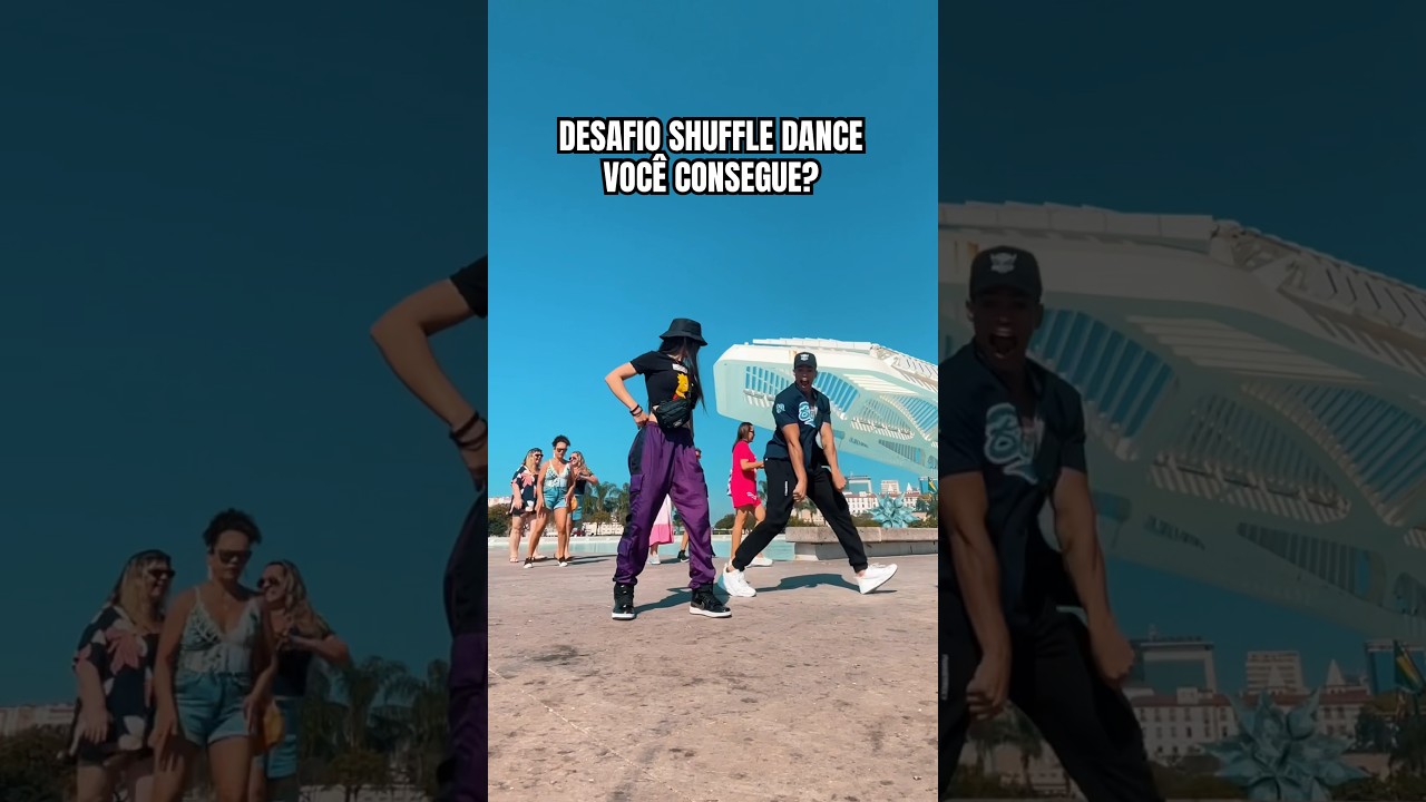 DESAFIO SHUFFLE DANCE! VOC&Ecirc; CONSEGUE? 👀 DEIXE A SUA NOTA! #shortsvideo #shorts