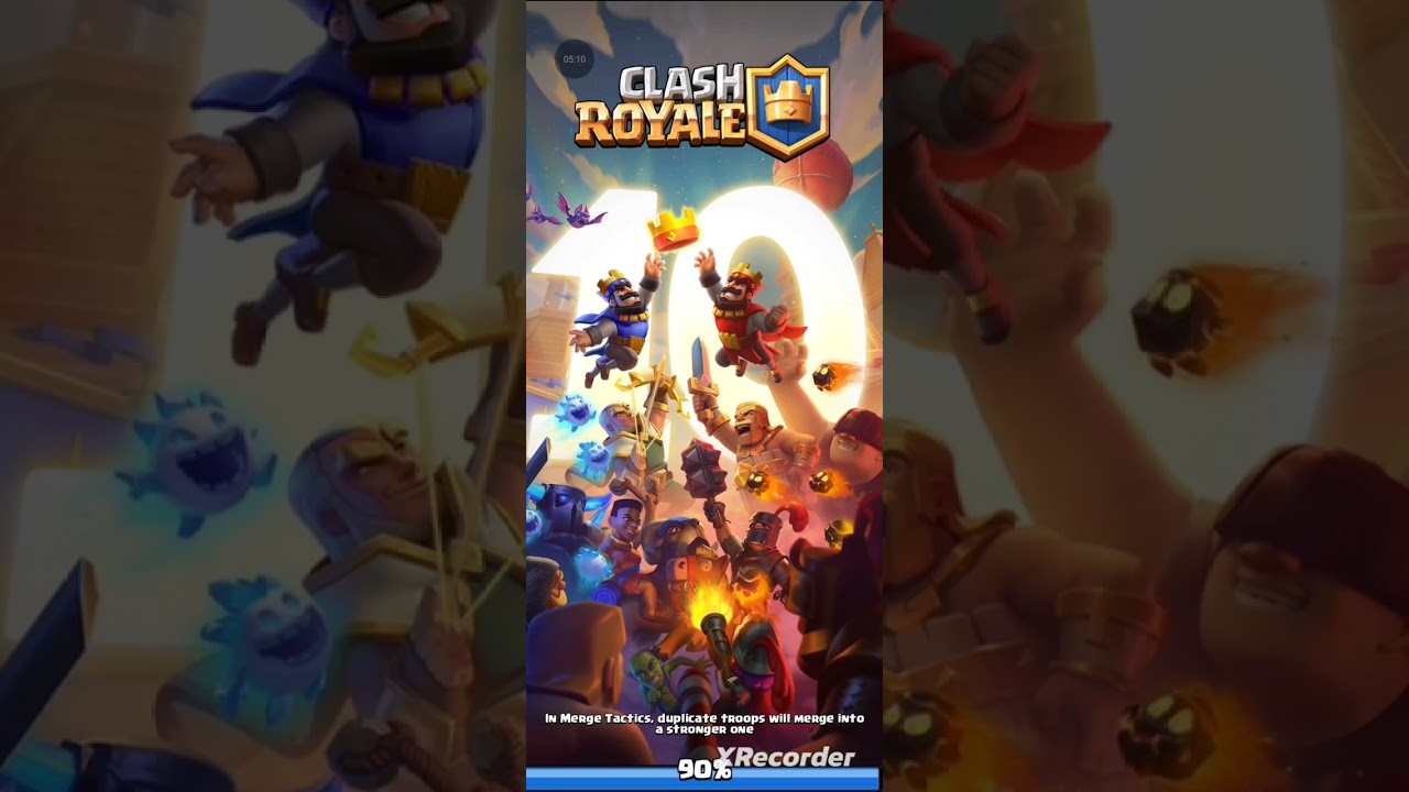This is clash royal and today we are going to play a round or two i .