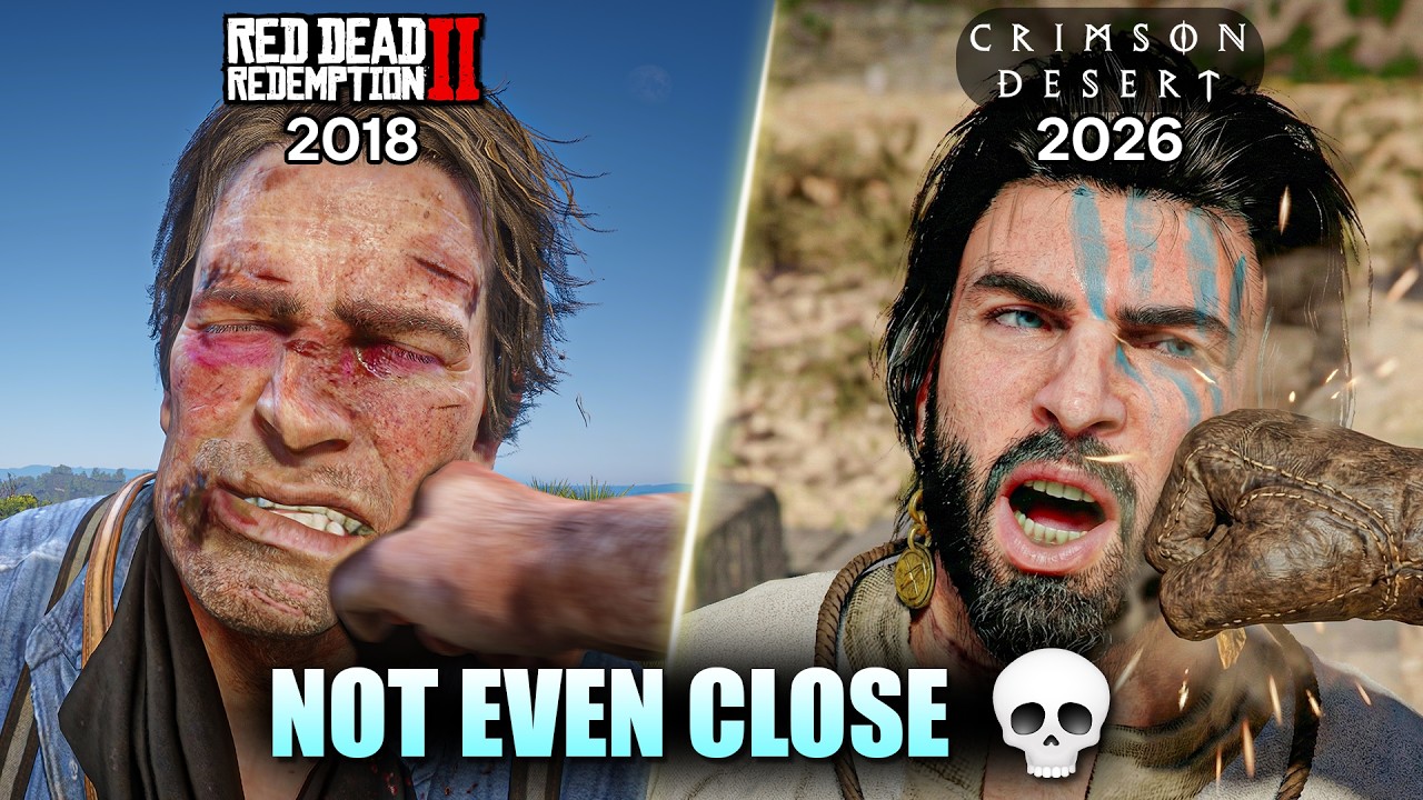 Crimson Desert vs RDR2 &ndash; Is This Next-Gen? 👀
