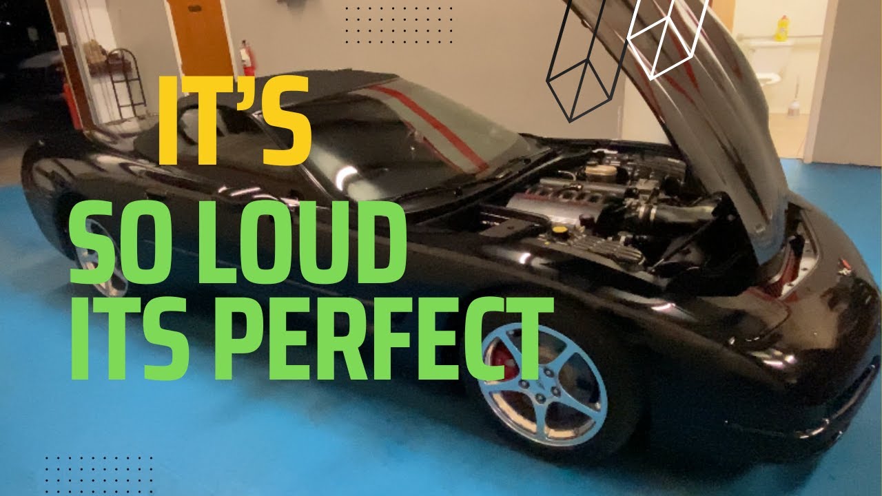 C5 Vette Gets Headers And Hits The Dyno