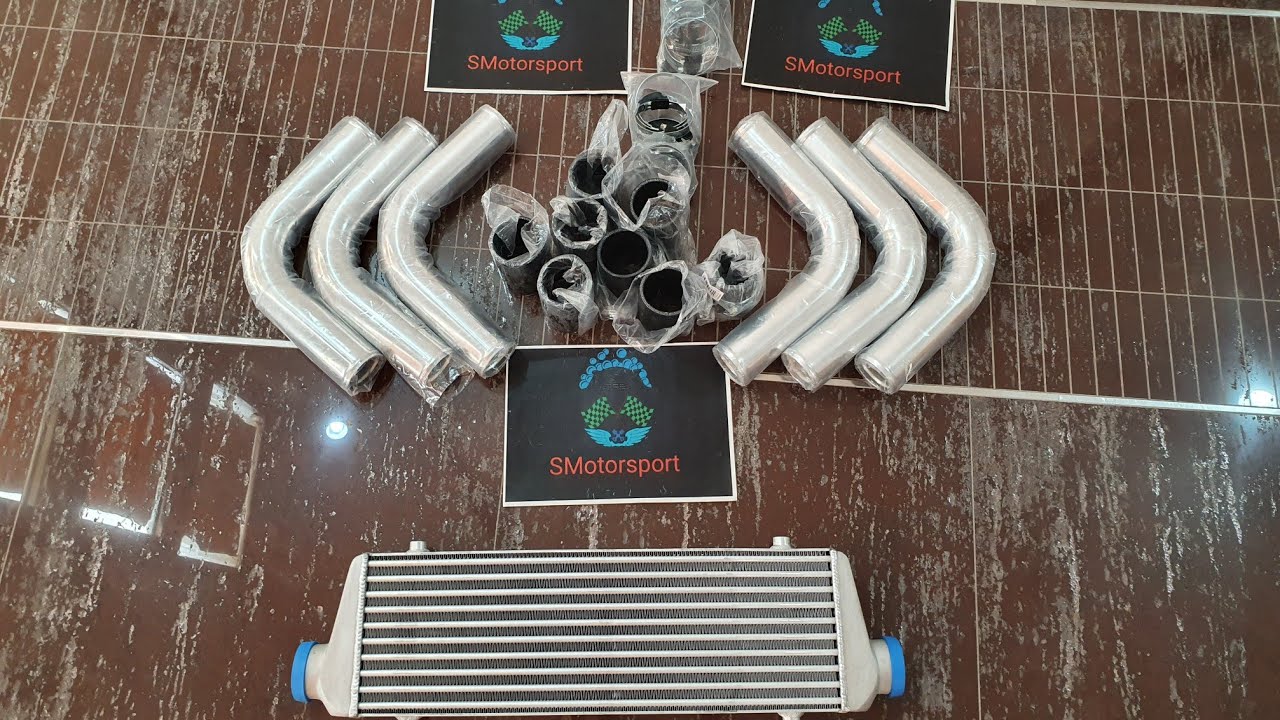 KIT INTERCOOLER MAGGIORATO PER 500 ABARTH BY SMotorsport(UNBOXING)