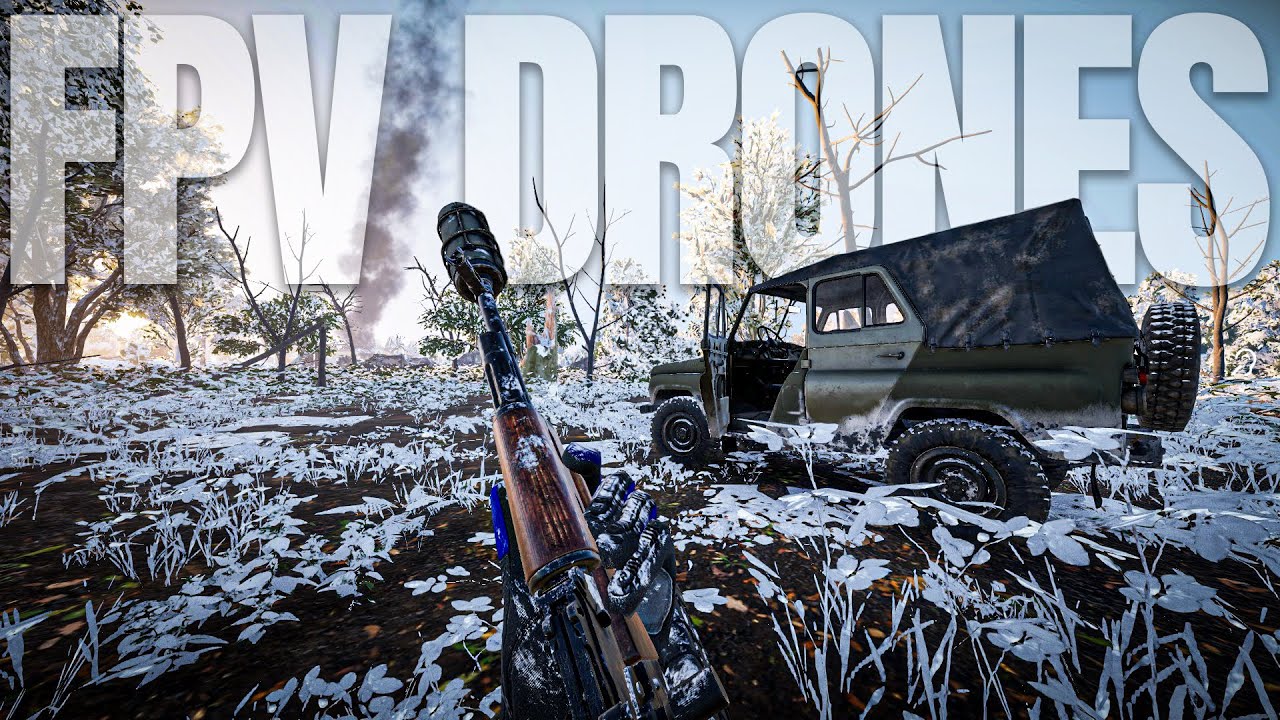 Современная война дронов в Arma Reforger