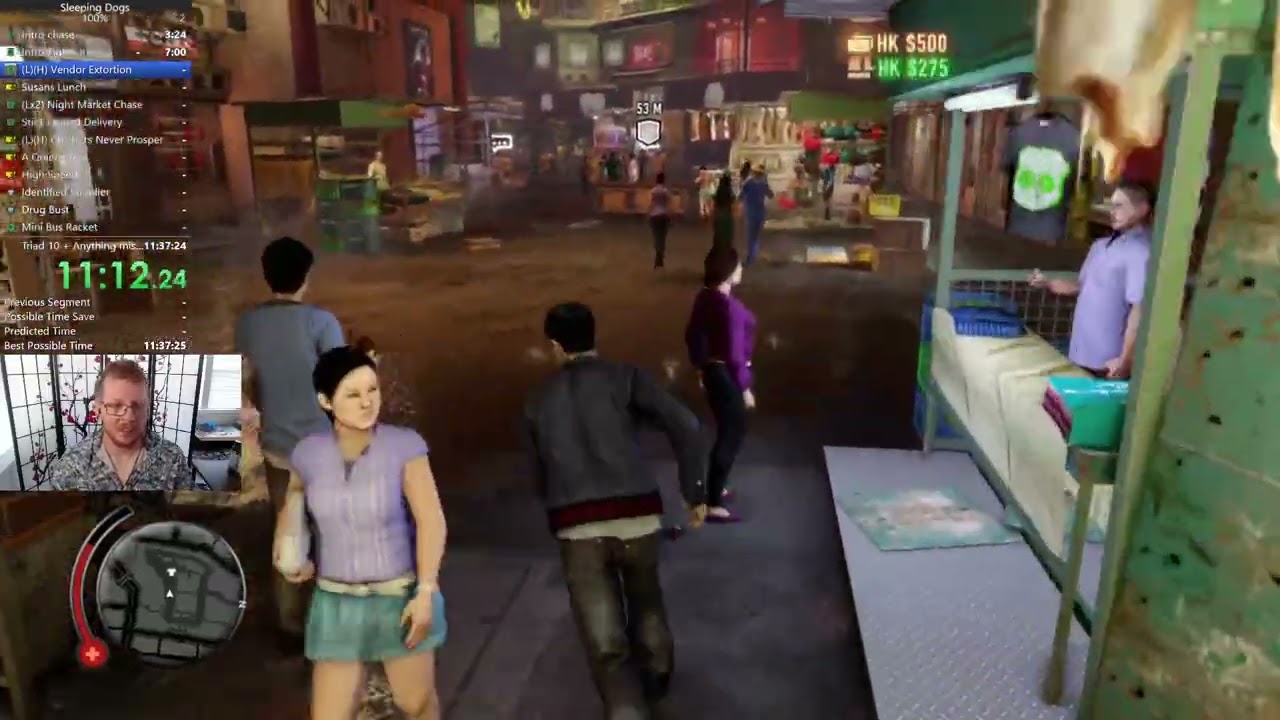 100% Sleeping Dogs Speedrun in 11:01:41