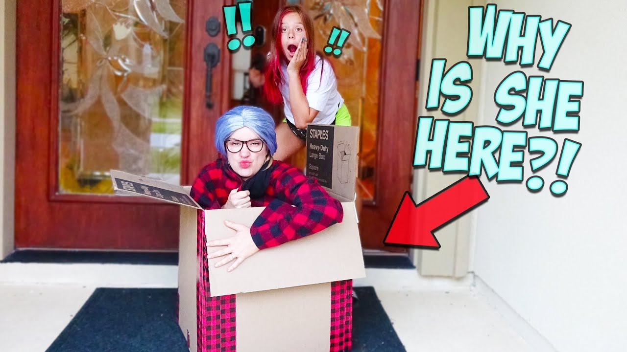 SOMEONE DELIVERED GROUCHY GRANNY TO OUR HOUSE!!