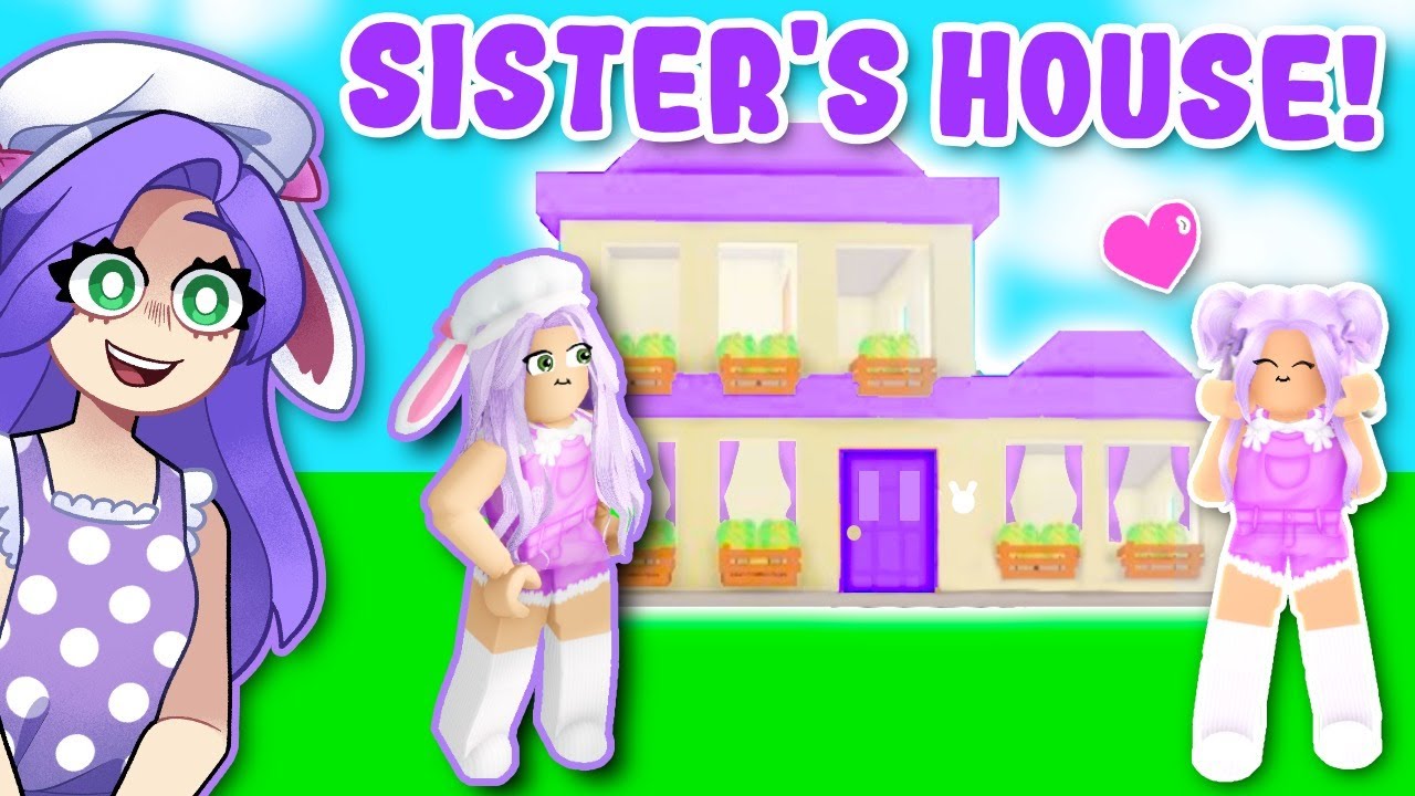 Building My SISTER A ADOPT ME HOUSE! (Roblox)