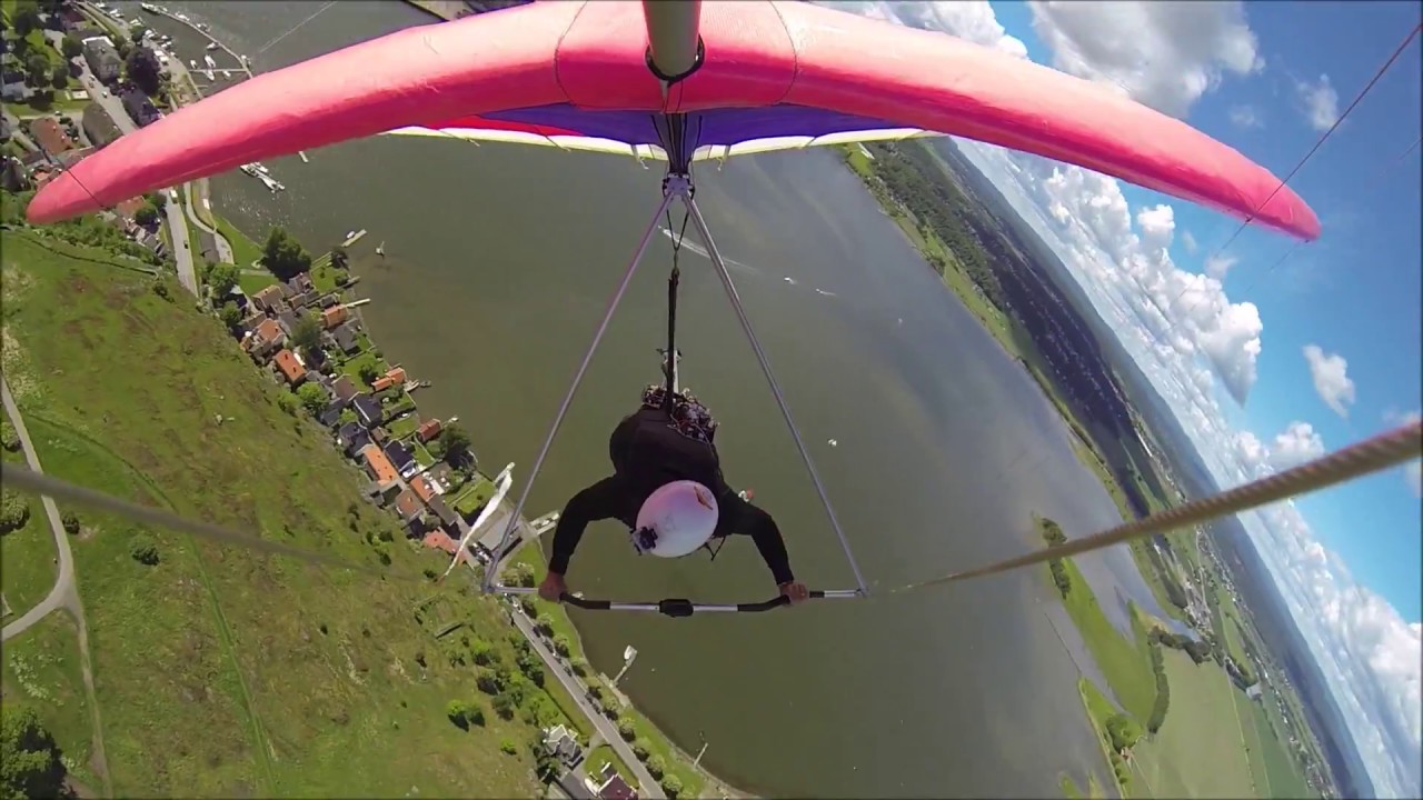 Flying the Viking Castle Slottsfjellet