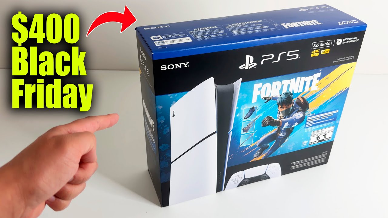 Цифровой набор Flowering Chaos для PlayStation 5 Fortnite к Чёрной пятнице | Распаковка и обзор
