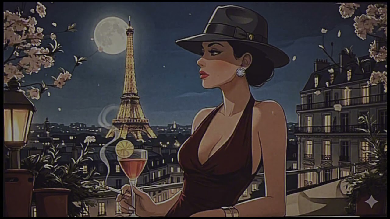 1940s Midnight Spring Jazz Vibes . Vintage Classic Jazz Playlist.