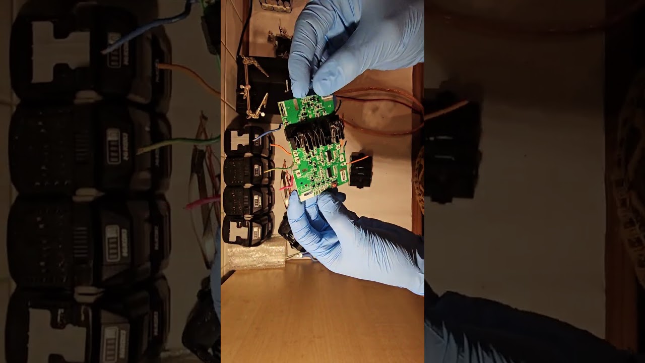 Hikoki Multivolt 18/36 Volt Akku BMS Reparatur battery repair BMS change