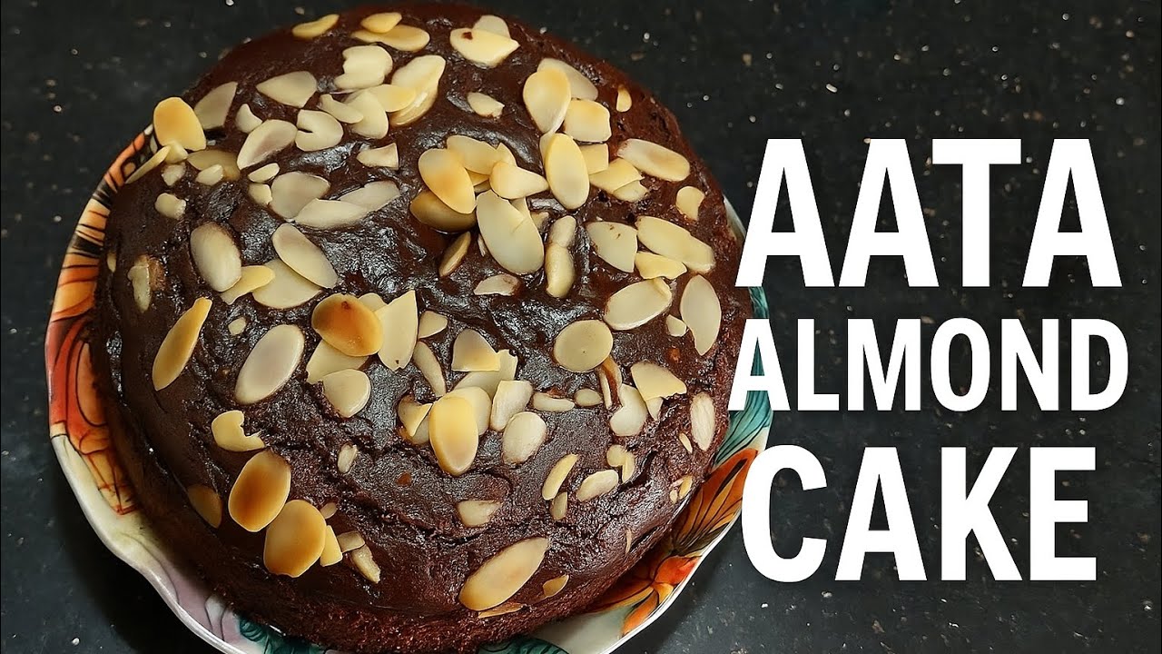Healthy Aata Almond Cake – Eggless |  Kids Favorite | Instant Cooker Cake| Homemade| Madhur Mithaas 