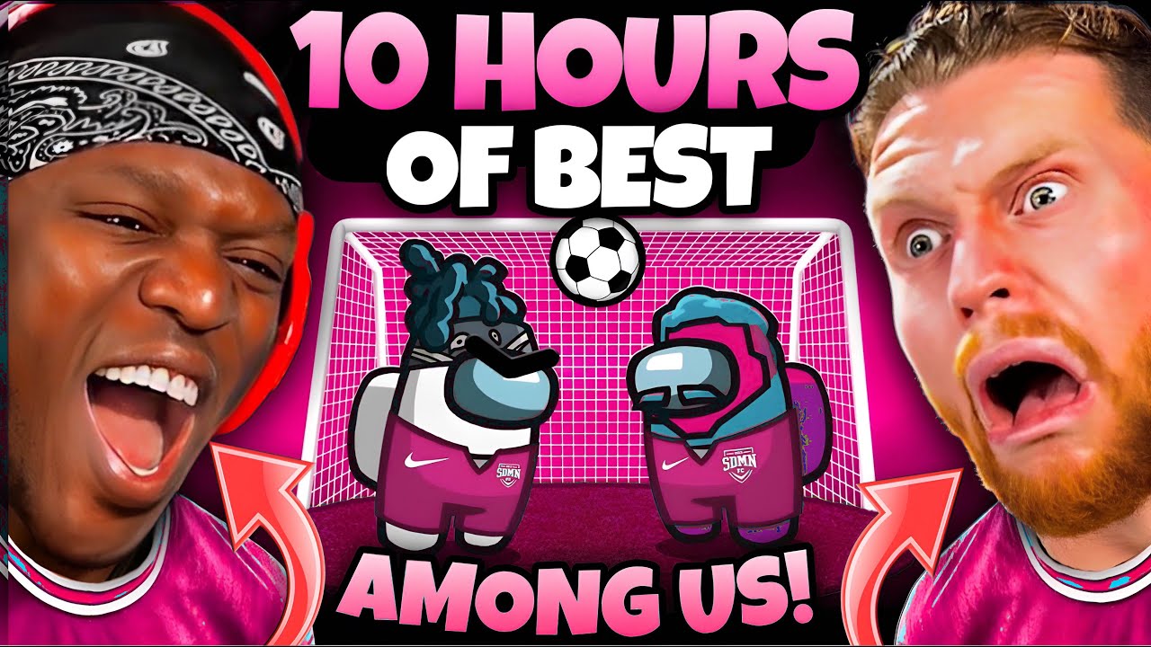 *10 HOURS* OF SIDEMEN AMONG US TO FALL ASLEEP! (FUNNIEST MOMENTS)