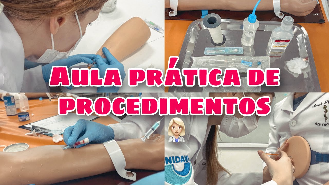 #MEDVLOG AULA PRÁTICA DE PROCEDIMENTOS