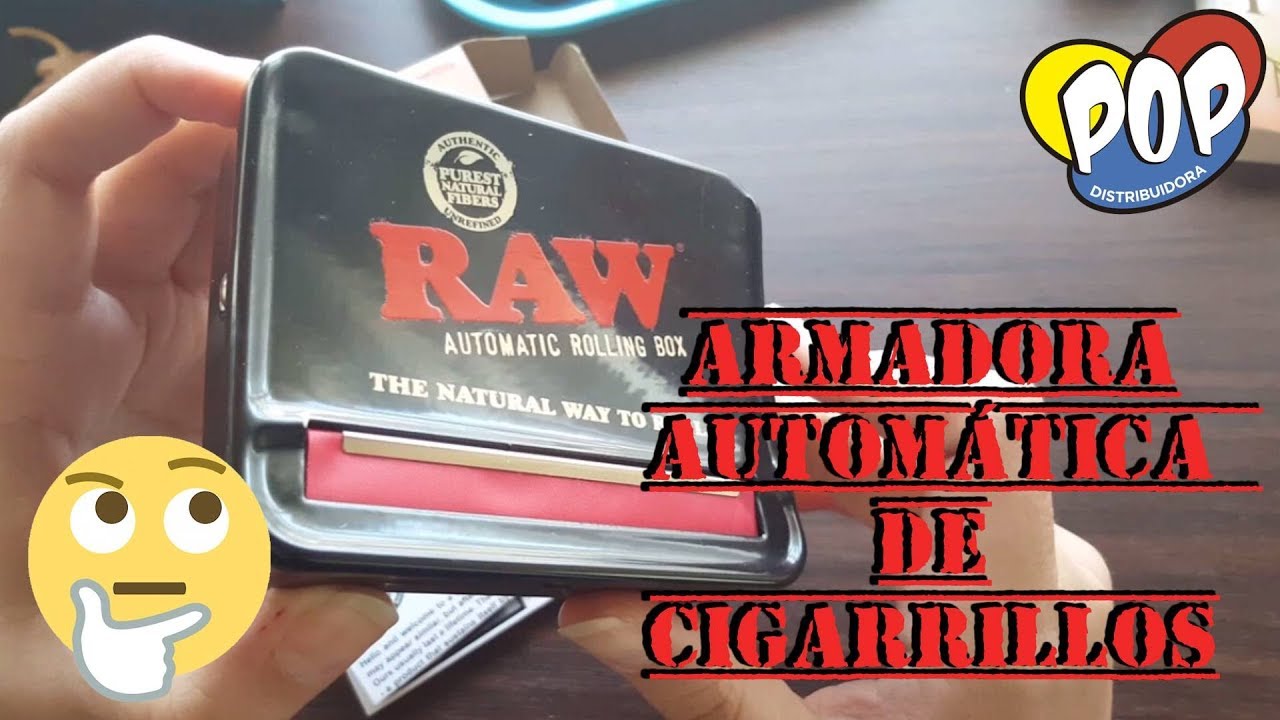 MAYORISTA DE GROW SHOP: C&oacute;mo se usa la maquina autom&aacute;tica RAW