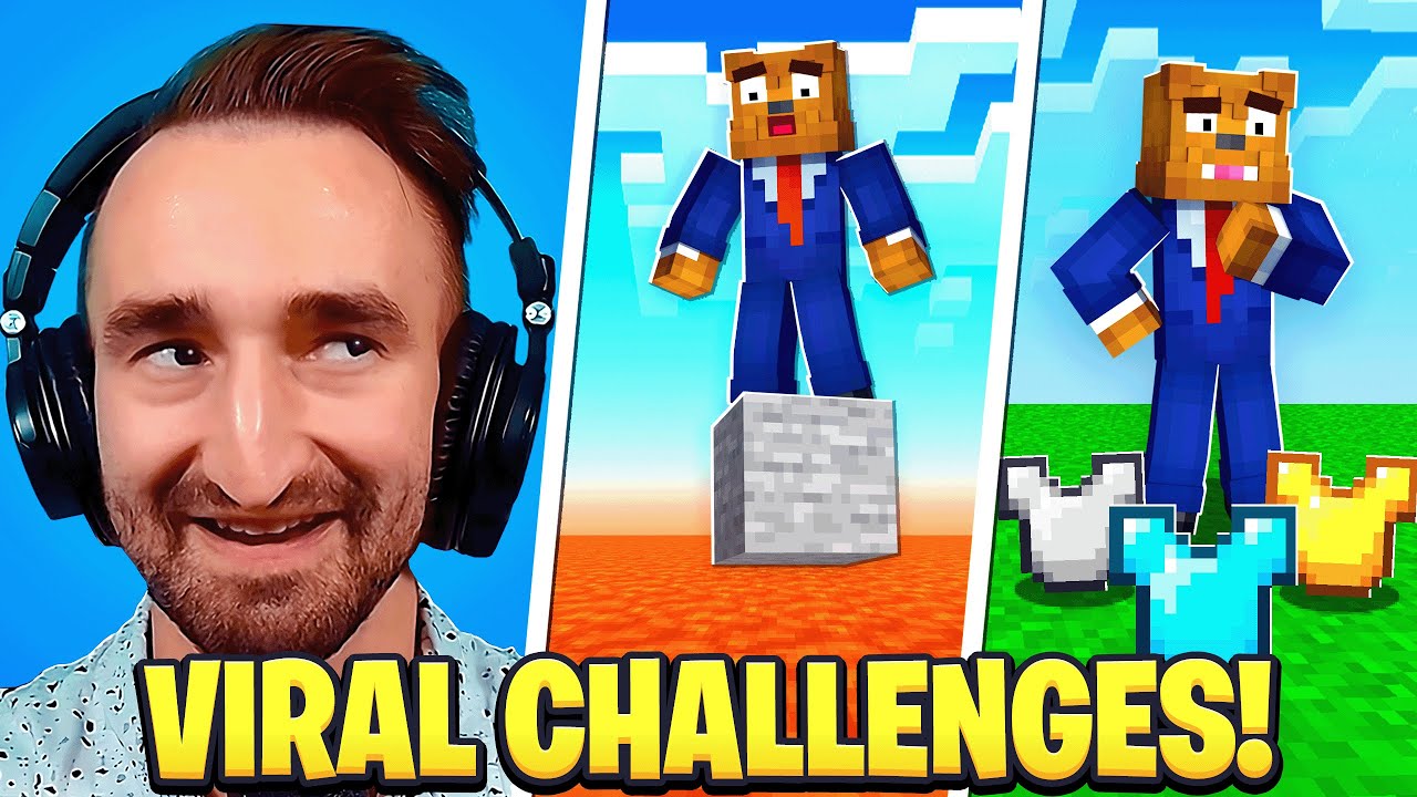 Can We Beat These Viral Minecraft Challenges?