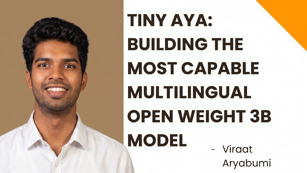 Tiny Aya: Building the most capable multilingual open weight 3B model