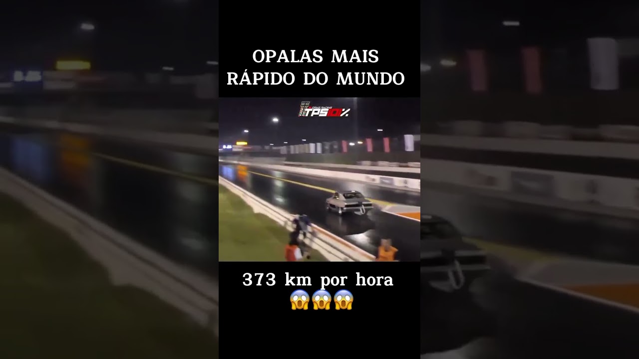 373 KM/H - Os Opalas Mais R&aacute;pidos Do Mundo! #opala #arrancada #arrancadabrasileira #opalaemaverick