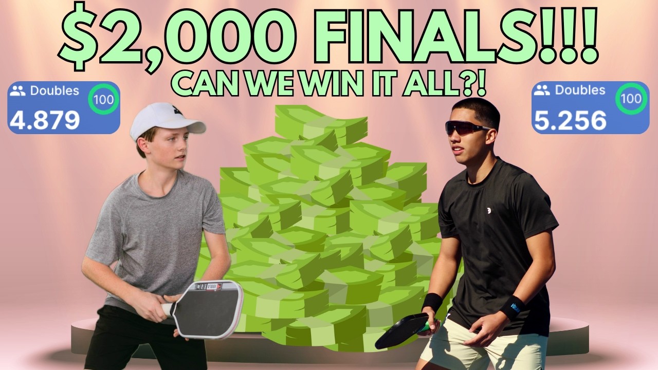 ONE MATCH FOR $2K! | 5.0 Men's Doubles | $2k Moneyball FINALS