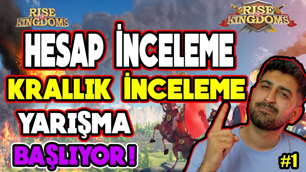 RAMAZAN BAŞLADI , HESAP İNCELEME , ! GOY GOY DEDİKİDO-  Rise of Kingdoms