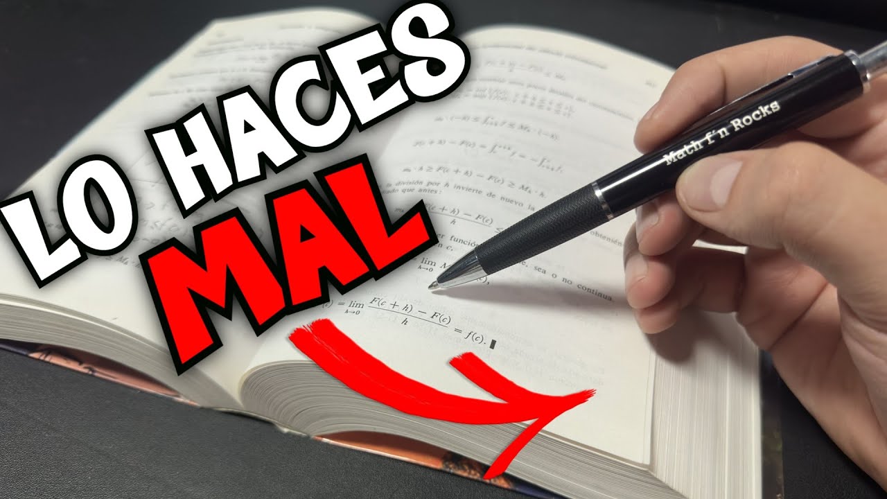 LAMENTABLE que NO te ENSEÑEN esto para Entender Textos Matemáticos