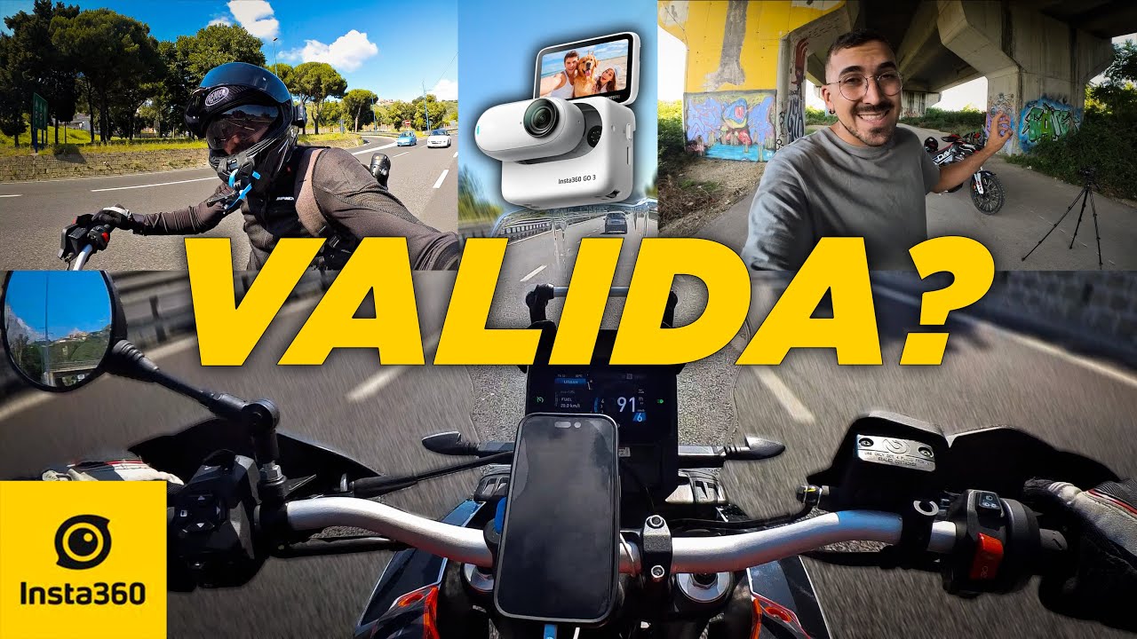 ADDIO GOPRO? INSTA360 GO 3.. ADATTA in MOTO? L'ACTION CAM PIU PICCOLA AL MONDO 😱