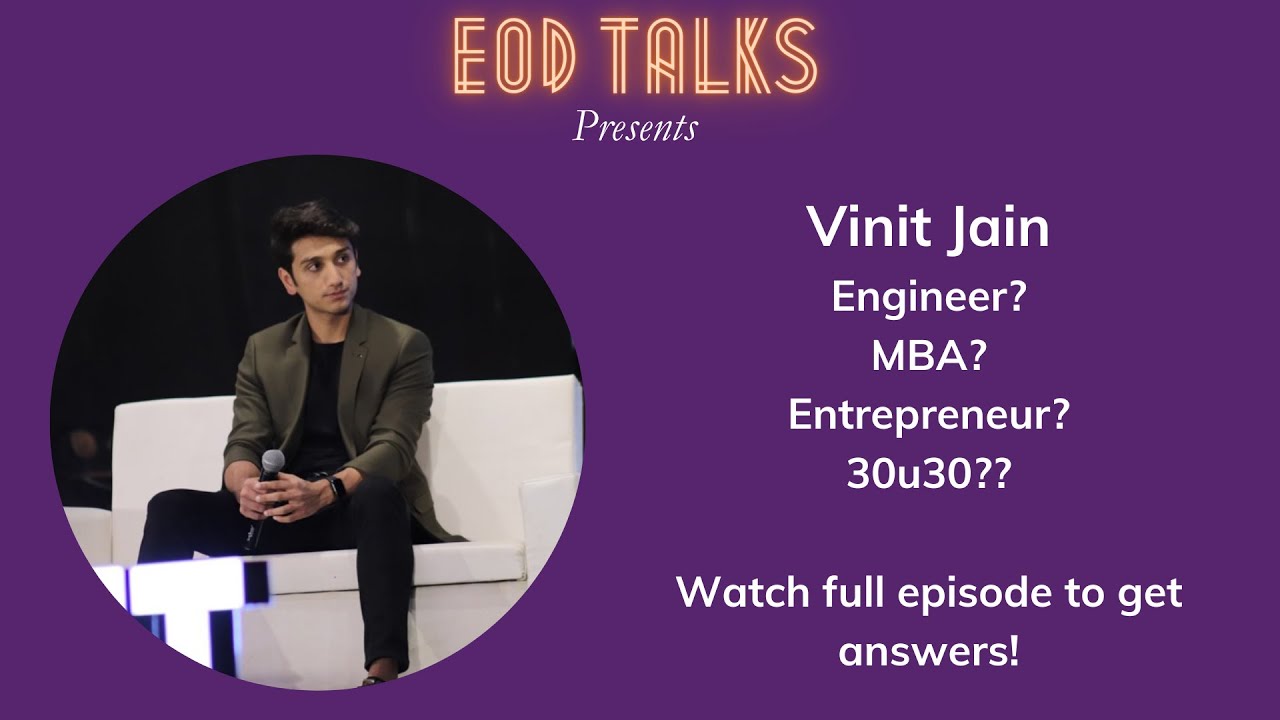 Vinit Jain - Founder & Director - Voila Digi Private Limited | From Classroom to Boardroom