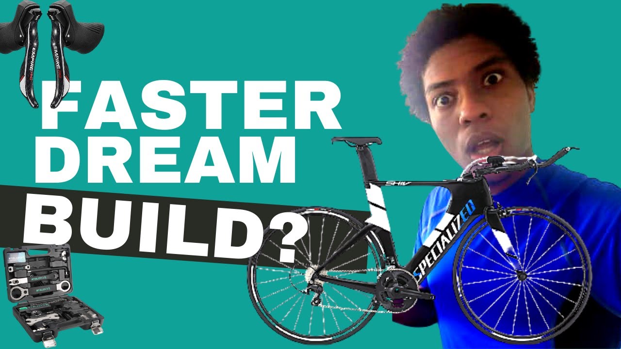 Making My Drop Bar Time Trial Bike Faster - 2018 SPECIALIZED SHIV BUILD(BUDGET)
