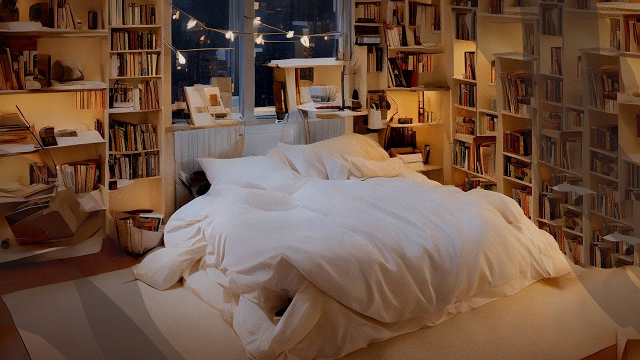 Female Voice ASMR for Deep Sleep [head scratches] [sleepy yawns] [rain]