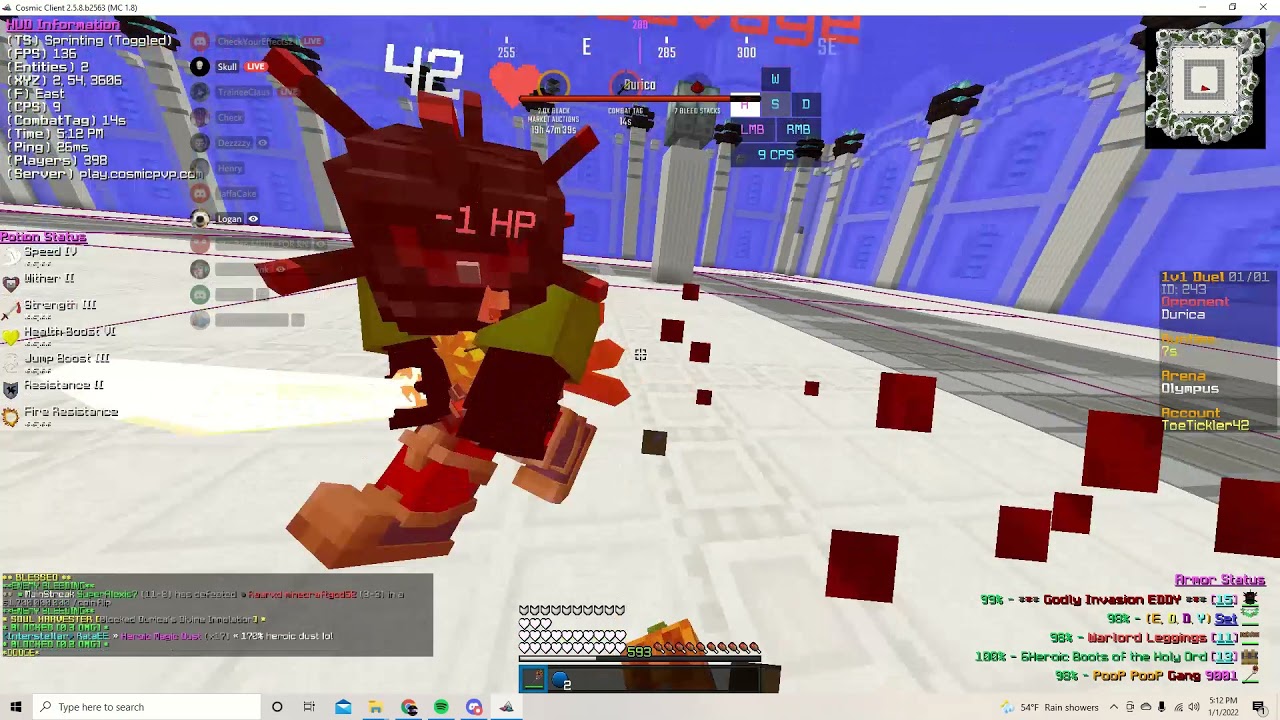 Cosmicpvp DungeonPlanet Max Meta/Omni Kills