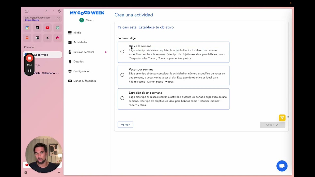 Domina Tu Organizaci&oacute;n Diaria con My Good Week: Control Total de Tus Actividades