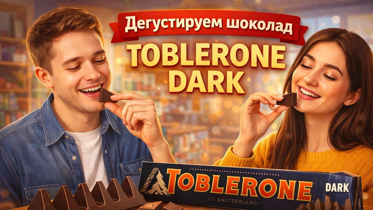 ДЕГУСТИРУЕМ ШОКОЛАД TOBLERONE DARK ?/10