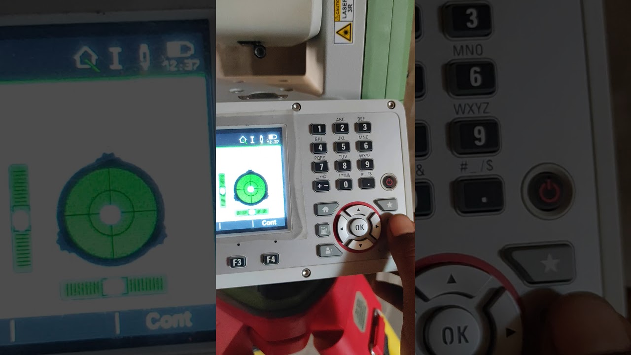how to change prism mode in Leica 07 plus total station